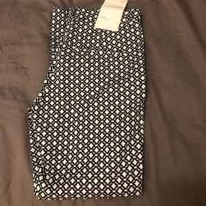 Brand new geometric print slacks from H&M